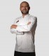 Chaqueta cocina unisex Hubal Blanca