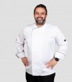 Chaqueta cocina unisex Ícaro Blanca