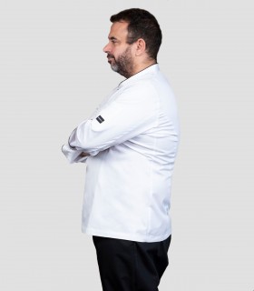 Chaqueta cocina unisex Ícaro Blanca