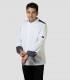 Chaqueta cocina unisex Helios Blanca