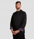 Chaqueta cocina unisex Helios Negra