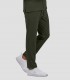 Pantalón Sanitario Unisex Microfibra 360 Elástica Verde caqui