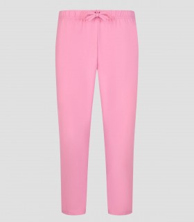 Pantalón de pijama sanitario en microfibra Rosa chicle para médico