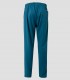 Pantalón de pijama sanitario en microfibra Azul océano para veterinario