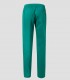 Pantalón de pijama sanitario Verde en sarga resistente hasta 4XL