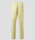Pantalón de pijama sanitario Amarillo claro en sarga resistente hasta 4XL