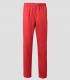Pantalón de pijama sanitario Coral en sarga resistente con cintura elástica y bolsillo trasero