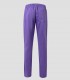 Pantalón de pijama sanitario Morado en sarga resistente hasta 4XL