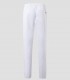 Pantalón de pijama sanitario Blanco en sarga resistente hasta 4XL