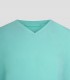 Casaca sanitaria unisex CYRUS Fiyi de tejido stretch reciclado detalle cuello