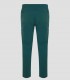 Pantalón sanitario unisex Atlas color Verde jungla con tejido stretch reciclado: detalle trasero