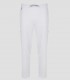 Pantalón sanitario unisex Atlas color Blanco con tejido stretch reciclado y ocho bolsillos funcionales