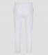 Pantalón sanitario unisex Atlas color Blanco con tejido stretch reciclado para clínicas y hospitales