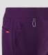 Pantalón sanitario tipo jogger unisex Avani color Ciruela en tejido stretch detalle cintura