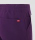 Pantalón sanitario tipo jogger unisex Avani color Ciruela en tejido stretch detalle bolsillo