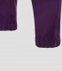 Pantalón sanitario tipo jogger unisex Avani color Ciruela en tejido stretch detalle puños