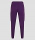 Pantalón sanitario tipo jogger unisex Avani color Ciruela en tejido stretch detalle trasero