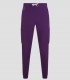 Pantalón sanitario tipo jogger unisex Avani color Ciruela en tejido stretch con diez bolsillos y puño elástico