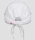 Gorro sanitario unisex IVY Blanco en tejido stretch con trabillas laterales para clínicas y hospitales