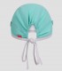 Gorro sanitario unisex IVY Fiyi en tejido stretch con trabillas laterales para enfermeros