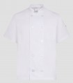 Chaqueta de Cocina Unisex: Sarga Resistente y Tacto Suave