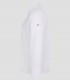 Chaqueta de cocina blanca unisex de manga larga: detalle bolsillo manga