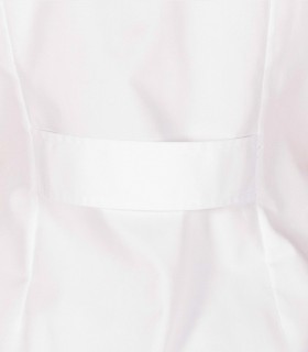Bata sanitaria blanca de Manga Corta