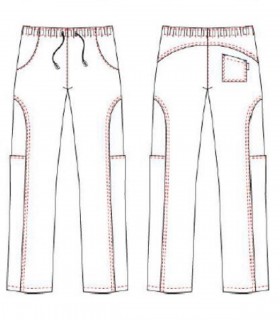 Pantalón cocina Tejano elástico Zafiro