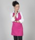 Delantal camarero Bistro Fucsia
