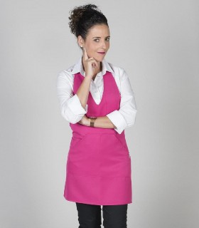 Delantal camarero Bistro Fucsia