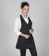 Delantal camarero Bistro Negro