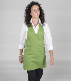 Delantal camarero Bistro Verde Oliva