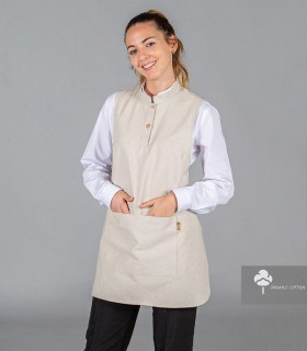 Casulla Loneta con cuello Mao