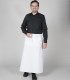 Delantal Francés con bolsillo Blanco