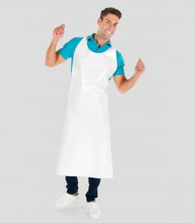 Delantal Impermeable Blanco