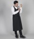 Delantal Sommelier Negro