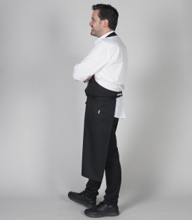 Delantal Sommelier Negro