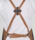Delantal con peto Tejano para camarero