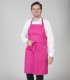 Delantal con peto Fucsia