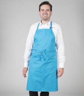 Delantal con peto Turquesa