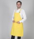 Delantal con peto camarero Amarillo