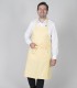 Delantal con peto camarero Vainilla