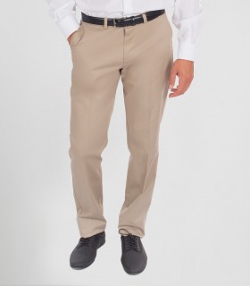 Pantalón chino para camarero Crema