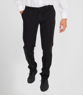 Pantalón chino para camarero Negro