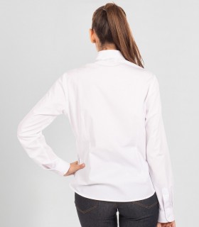 Camisa manga larga Blanca para camarera