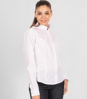 Camisa manga larga Blanca para camarera