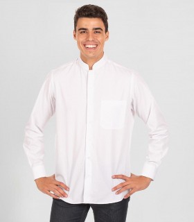 Camisa manga larga Blanca para camarero