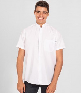 Camisa manga corta Blanca para camarero