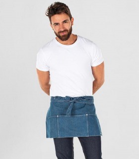 Delantal Vaquero Marino para camarero