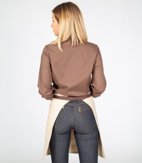 Delantal Beige para camarero
